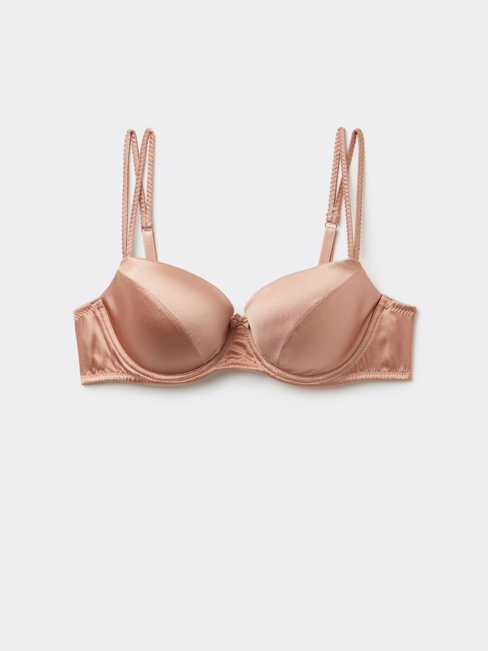 intimissimi Satin Push-Up Bra in Rose Nude